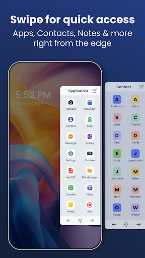 Edge Screen - Edge Gesture