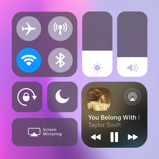 Boshqaruv paneli – Tez kirish;;Androiddan foydalanishni osonlashtiradigan boshqaruv paneli ilovasi
