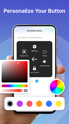 Yordam tugmasi - Bosh sahifa tugmasi;;Jismoniy tugmani unuting: Yordamchi tugma bilan oson navigatsiya - Bosh sahifa tugmasi