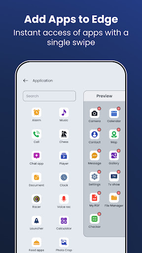 Edge Screen - Edge Gesture