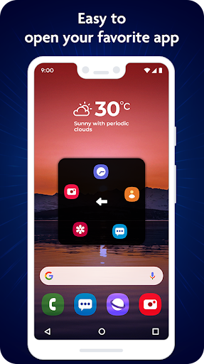 Yordamchi teginish - oson boshqarish;;Yordamchi teginish - Oson boshqaruv:<br><br>Yordamchi teginish Android qurilmalari uchun ajoyib sozlash vositasidir