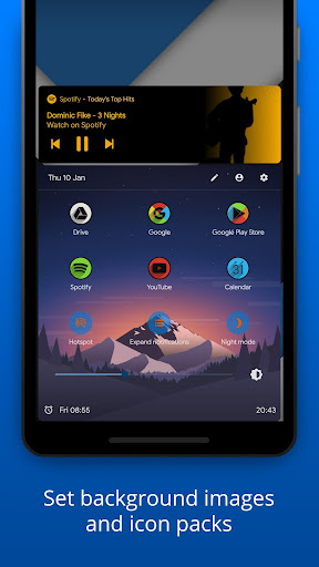 Pastki tezkor sozlamalar