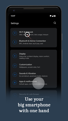 Tezkor kursor: Bir qo'lli rejim